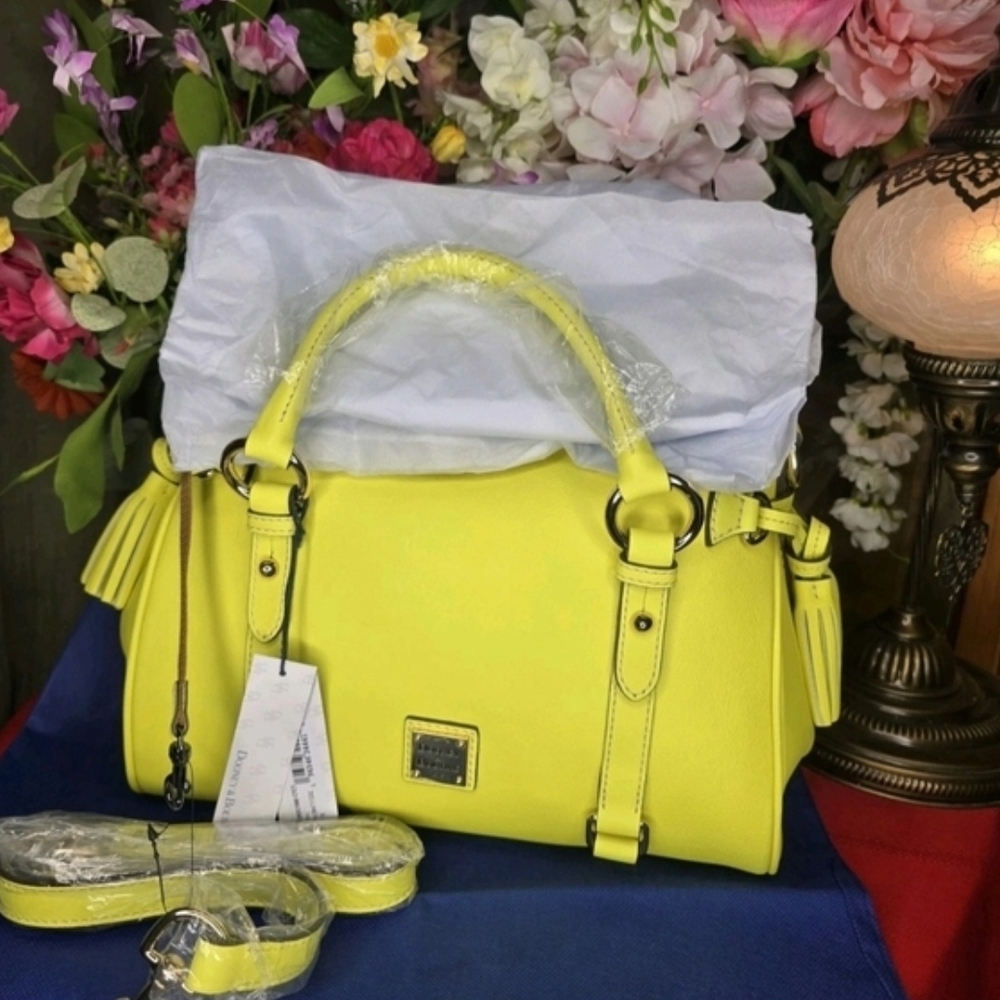 Dooney & Bourke Bright Yellow (Citron) Satchel